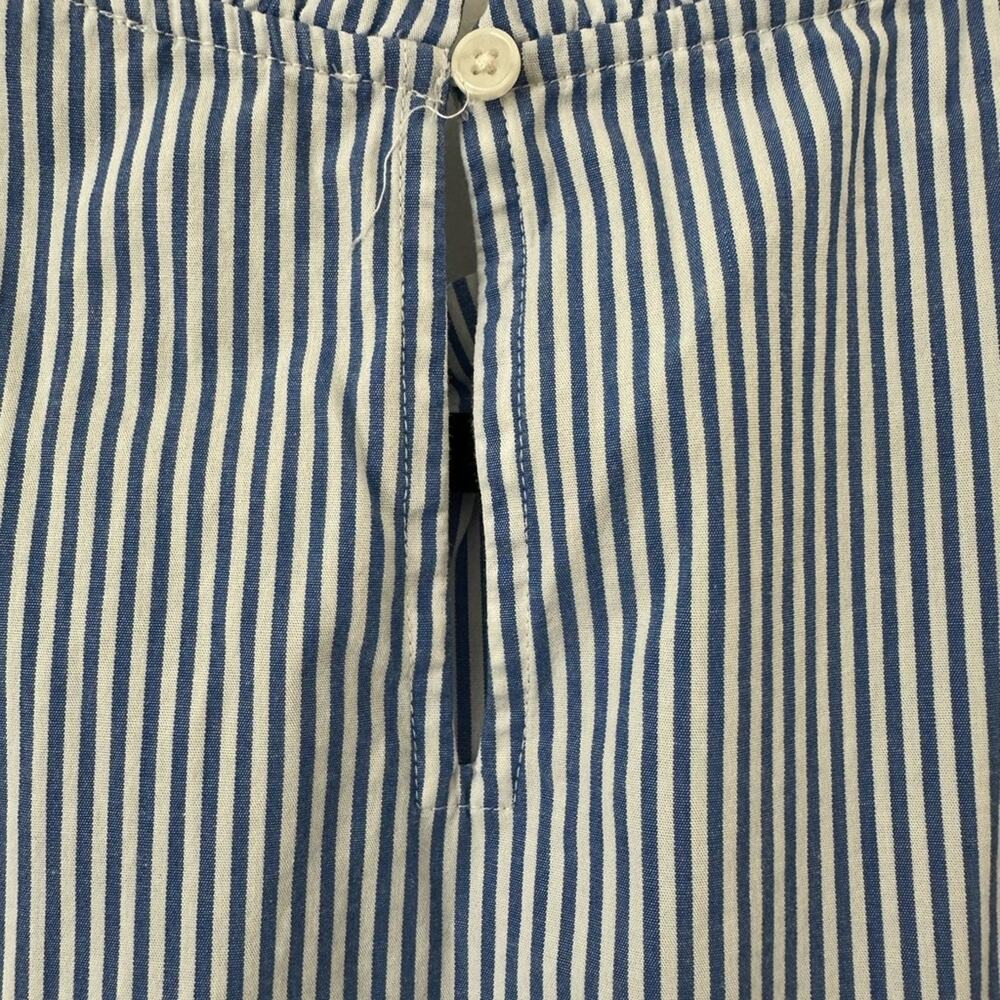 J. Crew Blue Tiered Sundress Sleeveless Casual Size 6 - Picture 7 of 11